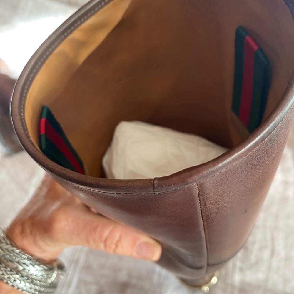 Gucci Riding Boots 37.5 - Picture 14 of 17